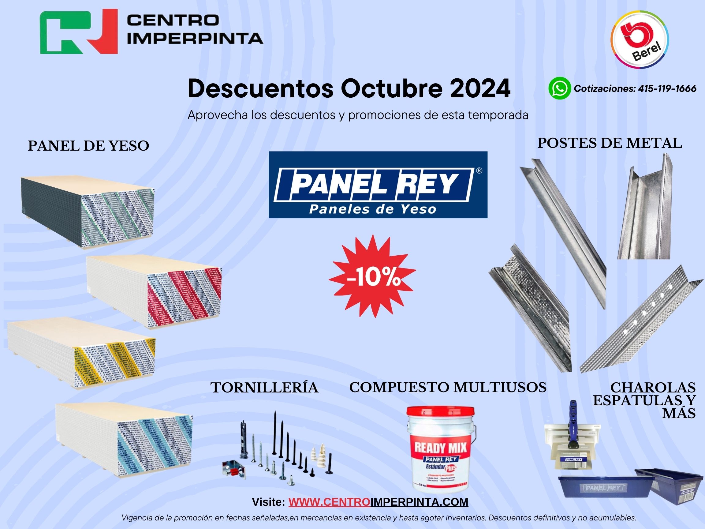 OCTUBRE, ¡PROMOCIONES Y GALONES DE REGALO!