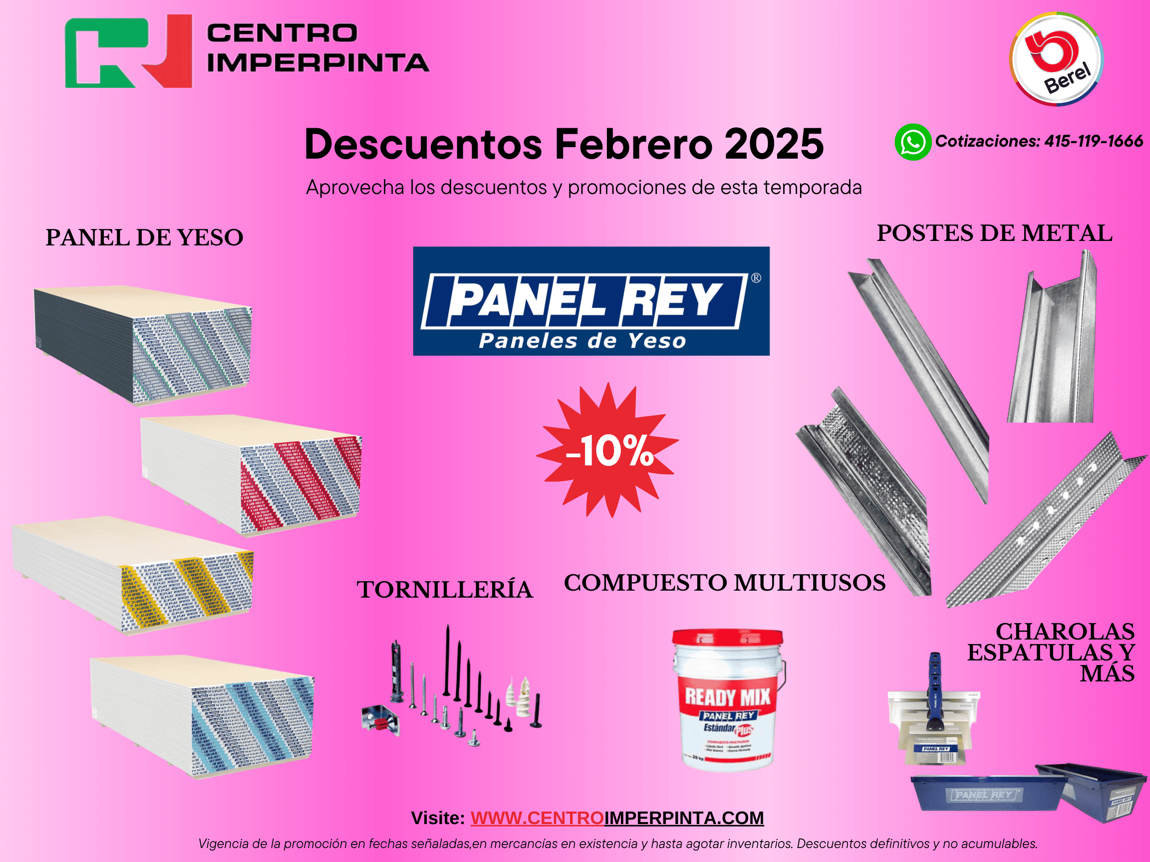 Promociones Febrero: